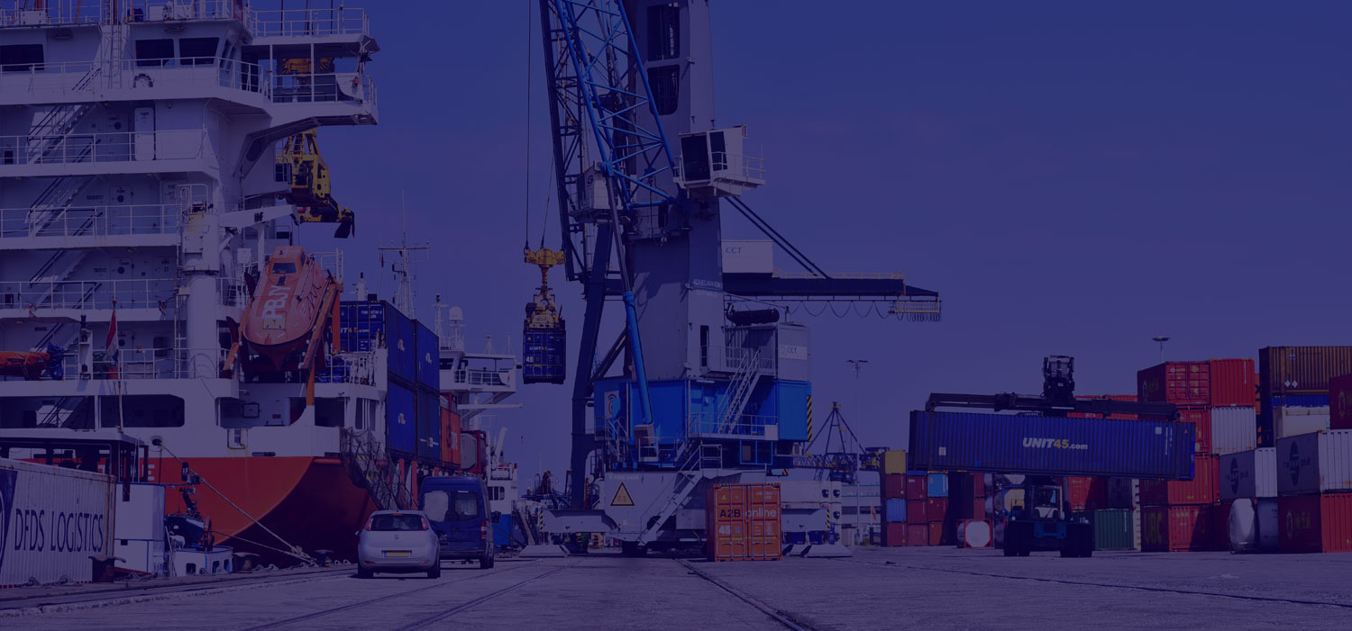 Nieuwe Gottwald kraan bij havenbedrijf CCT in Moerdijk